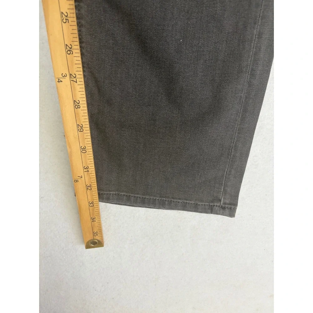Diesel Larkee Regular Straight Jeans Mens 31x32 0687J Grey Stretch Button Fly
